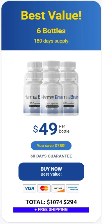 Buy Harmo Brain 6 Bottle